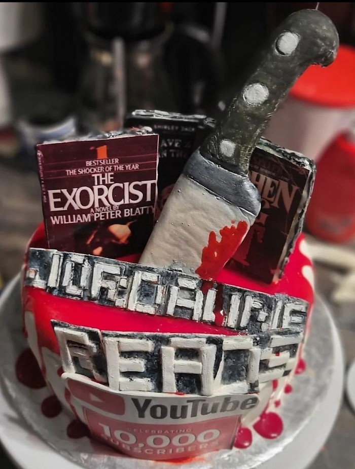 Custom YouTube Cake